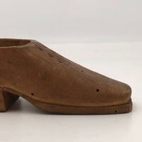Little Carved Wooden Shoe