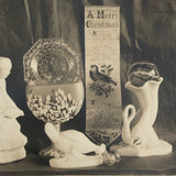 Interesting Set of Three Christmas Photographs by Collectors Albert & Lilla Marble
