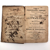 J.K Palmer's 1832 Arithmetic Book with Hand Done Fraktur Lettering