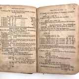 J.K Palmer's 1832 Arithmetic Book with Hand Done Fraktur Lettering