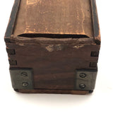 Louisa Seyfert's Excellent 1884 Bone Dominoes in Handmade Box, Complete Set