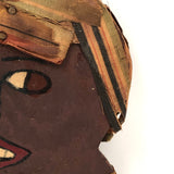 Black Americana Painted Wooden Folk Art Woman Keyholder
