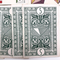 Rayo Card Co. Pyramid Solitaire Card Game c. 1907