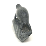 Inuit Carved Stone Seal on Rock