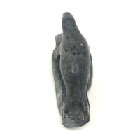 Inuit Carved Stone Seal on Rock