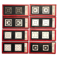 1942 Carl Lange Stereoscopic Opthomological "Coordinator" Slides - Set 5
