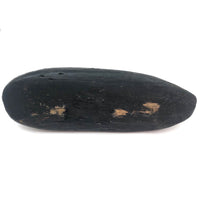 Stark Black Working Decoy with Marvelously Hooked Old Beak Repair