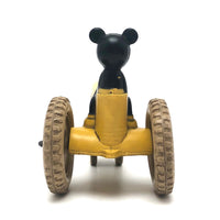 Sunroco Rubber c. 1930s Mickey Mouse on Yellow Tractor