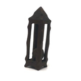 Pretty, Old Ball in Cage Carved Whimsy with Scalloped Edges