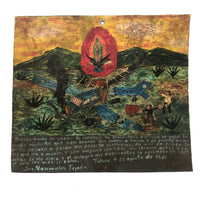 Wonderfully Naive Ex Voto Retablo #2: Plane Crash!