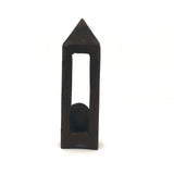 Pretty, Old Ball in Cage Carved Whimsy with Scalloped Edges