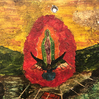 Wonderfully Naive Ex Voto Retablo #2: Plane Crash!