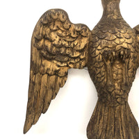 Fantastic Antique Hand-carved, Gilded Folk Art Dove