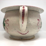 Antique English Sunderland "To the Wife" Lustre Decorated Chamber Pot