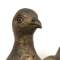 Fantastic Antique Hand-carved, Gilded Folk Art Dove