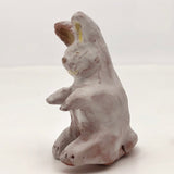 Pink Ceramic Bunnies - A Pair!