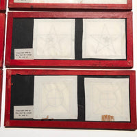 1942 Carl Lange Stereoscopic Opthomological "Coordinator" Slides - Set 3