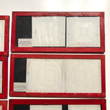 1942 Carl Lange Stereoscopic Opthomological "Coordinator" Slides - Set 3