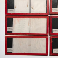 1942 Carl Lange Stereoscopic Opthomological "Coordinator" Slides - Set 3