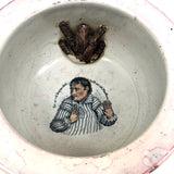 Antique English Sunderland "To the Wife" Lustre Decorated Chamber Pot