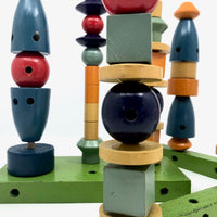 Artwood Toy Co "Woodenettes" Bauhaus Inspired Construction Set