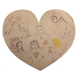 Antique Handmade Valentine: Saint Valentine