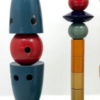Artwood Toy Co "Woodenettes" Bauhaus Inspired Construction Set