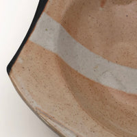 Shallow  Angular Studio Pottery Bowl by Don Williams