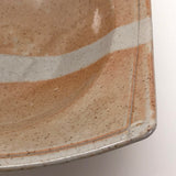 Shallow  Angular Studio Pottery Bowl by Don Williams