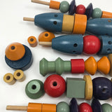 Artwood Toy Co "Woodenettes" Bauhaus Inspired Construction Set