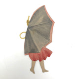Antique Handmade Valentine: Here's a Little Traveler