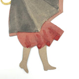 Antique Handmade Valentine: Here's a Little Traveler