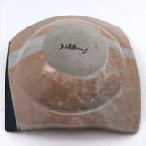 Shallow  Angular Studio Pottery Bowl by Don Williams