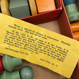 Artwood Toy Co "Woodenettes" Bauhaus Inspired Construction Set