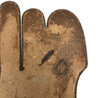 Gloves: Terrifically Graphic Old Board and Wire Templates, A Pair (Size 9 1/2 & 10)