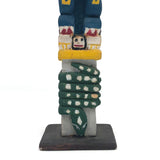 1952 Boy Scout Painted Totem Pole Carving