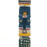 1952 Boy Scout Painted Totem Pole Carving