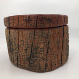 Handmade Bristle Cone Pine Tree Trunk / Limb Lidded Box Signed JE Lux