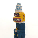 1952 Boy Scout Painted Totem Pole Carving
