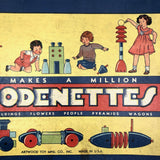 Artwood Toy Co "Woodenettes" Bauhaus Inspired Construction Set
