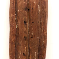 Tall Bearded Man in Coat Old Canadian Folk Art Carving