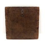 Curious Old Deep Relief Portrait Carving