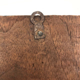 Curious Old Deep Relief Portrait Carving