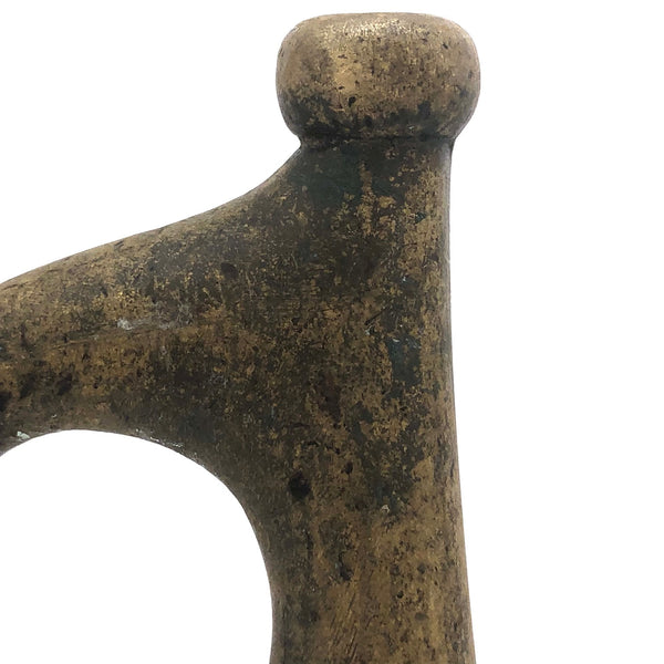 Sculptural Old Brass Boat Hook – critical EYE Finds