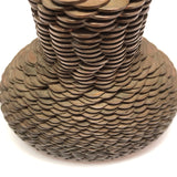 Penny Covered Folk Art Bottle