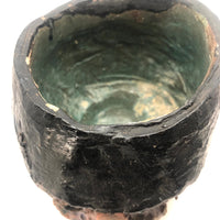 Hand-formed Signed Vintage Pottery Planter with Terrific Sculptural Face