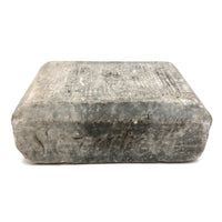 SCRATCH, Antique Carved Marble Folk Art Match Striker