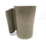 Rare, Curious Jerry Rosse, Greenwich Village, Pottery Mug with Face, c. 1950s