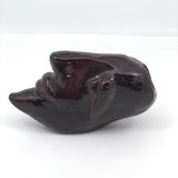 Hand-Sculpted Small Ceramic Crescent Moon Shaped Face (and Vase!)