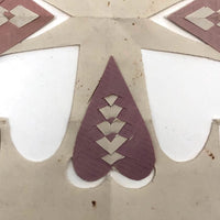 Antique Cut and Woven Paper Hearts on Hand-written Letter